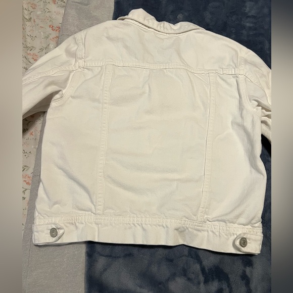 Free People Rumors Denim Cream Jean Jacket - Picture 5 of 10